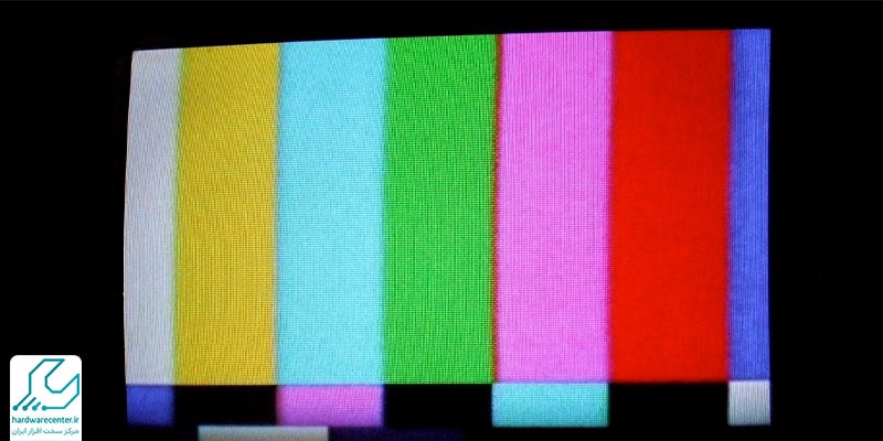 مشکلات رنگ تلویزیون