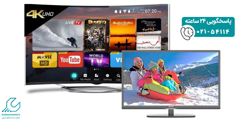 تفاوت تلویزیون اسمارت با 4K
