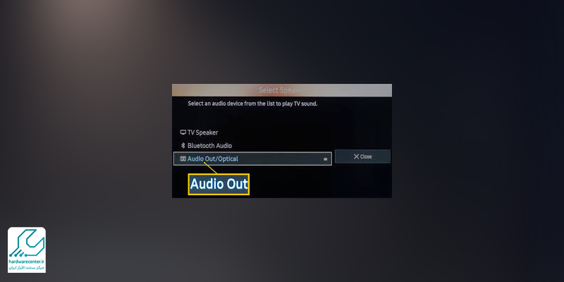 پخش نشدن صدا در تلویزیون